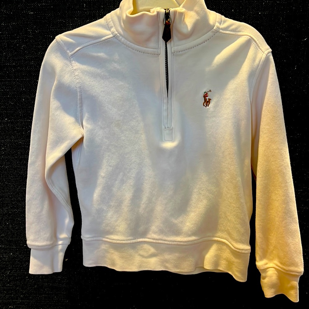 Polo zip up sweater 2T